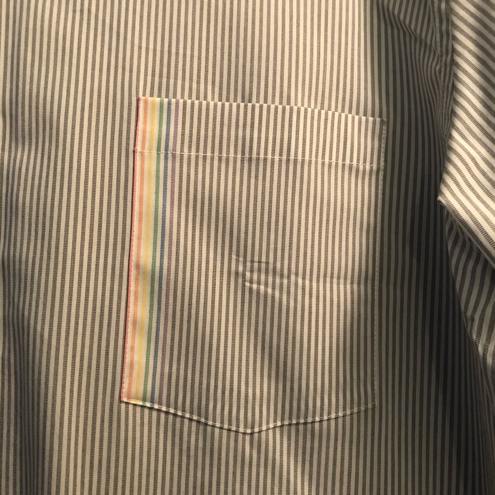 Kenneth Cole Reaction dress shirt PRIDE